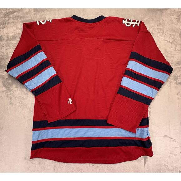 St. Louis Cardinals Hockey Jersey Red Bird Stick Blues 2024 XL - Picture 2 of 9